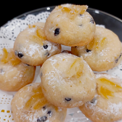 Lemon Wild Blueberry Cookies